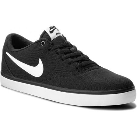 Nike batai laisvalaikio vyrams SB Check 843896-001 Juodi su baltu padu