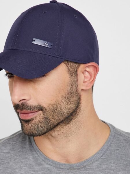 adidas kepurė su snapeliu mėlyna unisex minimalistinis dizainas