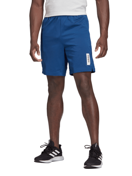 Adidas vyriški šortai mėlyni su užtrauktukais ant kišeniu Brilliant Basics Short M FL9011
