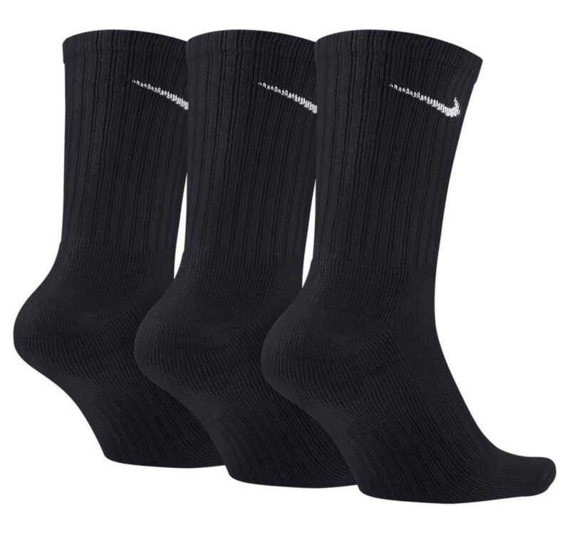 Nike Kojinės Ilgos Juodos Cushioned Crew Socks SX4508-001 - Image 2
