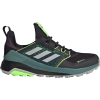 Adidas Terrex Trailmaker GTX FW9450 vyriški neperšlampami turistiniai batai su GORE-TEX, juoda/žalia spalva, Traxion padas
