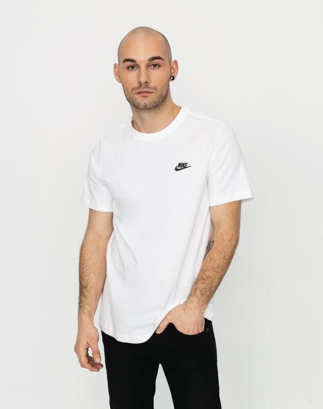 Nike Marškinėliai Vyrams Balti Sportswear T-Shirt AR4997-101 - Image 8