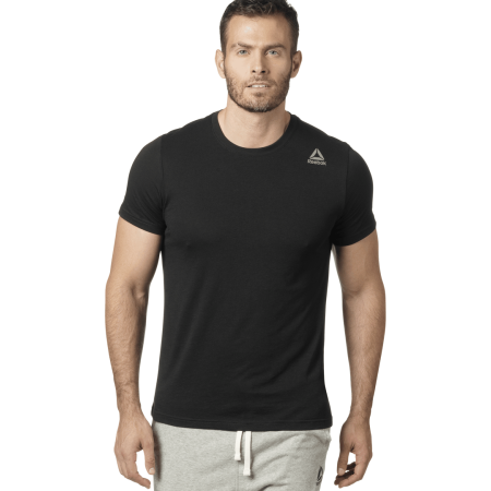 Vyriški Reebok Marškinėliai kasdienai juodi Elements Classic T-Shirts BK3344