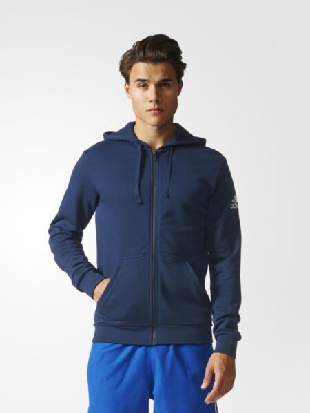 Adidas vyriškas džemperis su gobtuvu Essentials Base FZ Fleece Hoodie BK3718