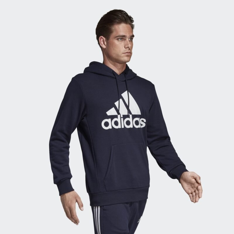 Adidas Dzemperis Vyrams Mėlynas MH PO FT Hoodie DT9943 - Image 4