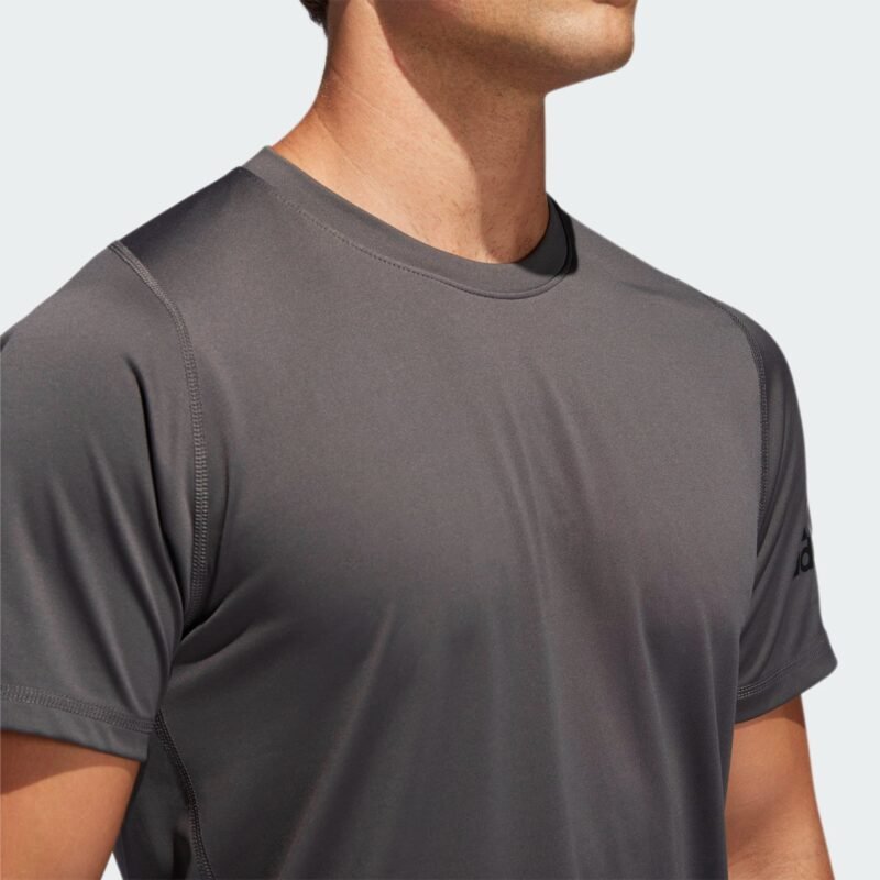 Adidas Marškinėliai Sportiniai Vyrams Pilki T-Shirt DU1427 - Image 6