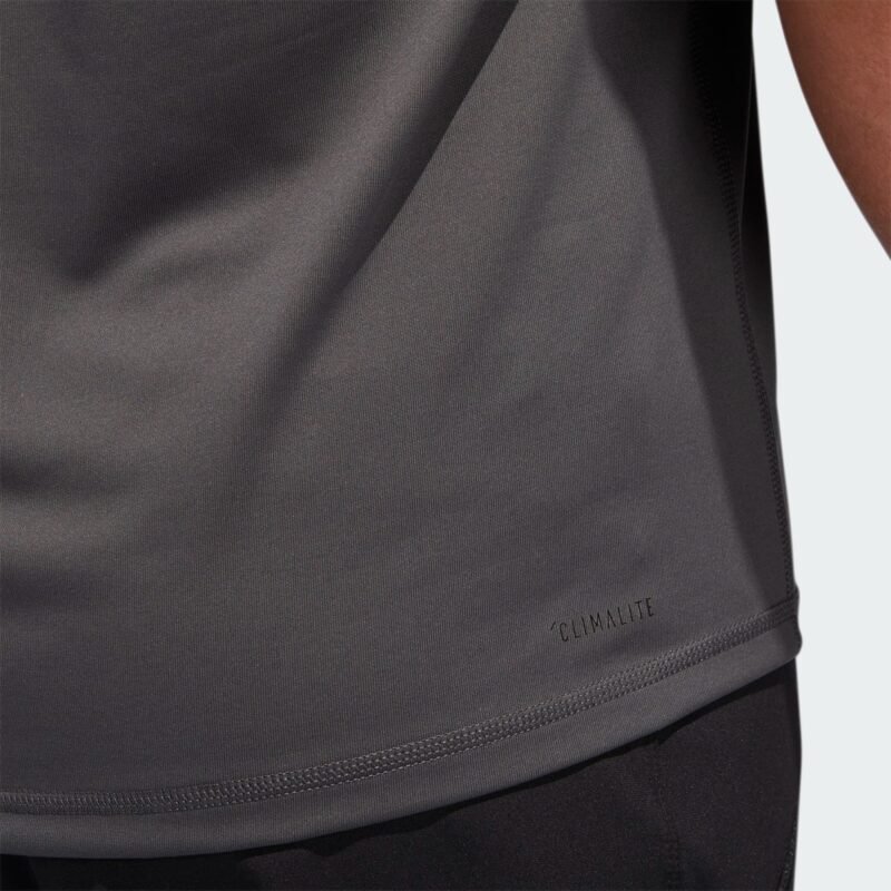 Adidas Marškinėliai Sportiniai Vyrams Pilki T-Shirt DU1427 - Image 7