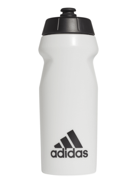 Adidas balta sportinė gertuvė Tiro Bottle 500ml su juodu logotipu FM9936