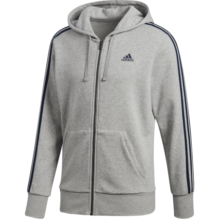 Adidas Džemperis Vyrams Su Gobtuvu pilkas Ess Hoodie S98788