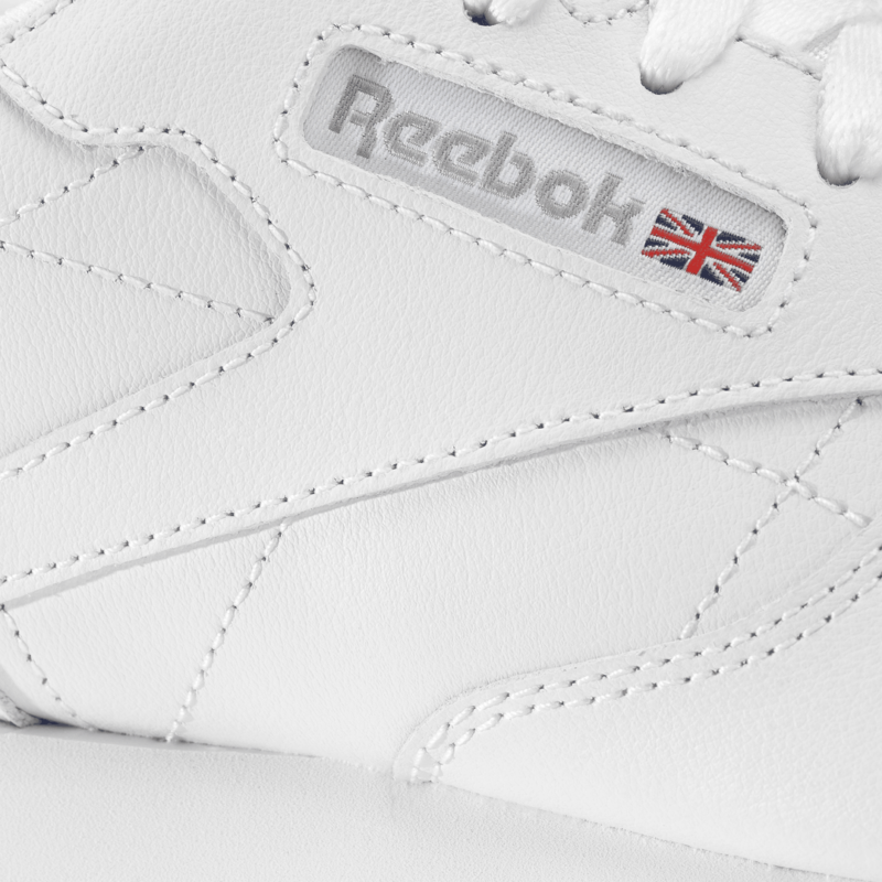 Reebok Batai Laisvalaikio Vaikams Balti Classic Lea 50151 - Image 8