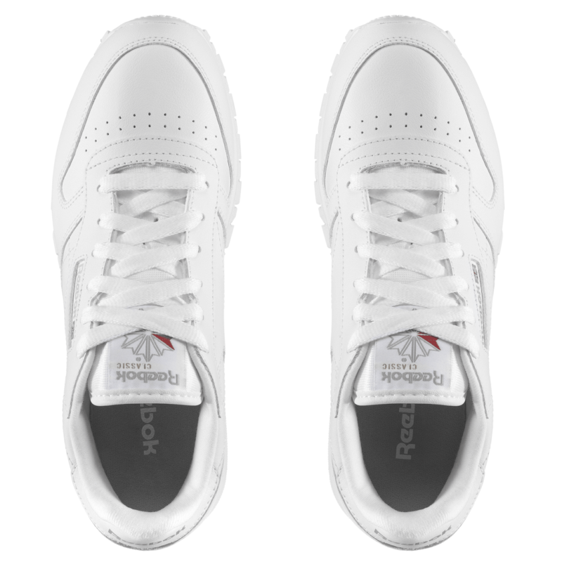 Reebok Batai Laisvalaikio Vaikams Balti Classic Lea 50151 - Image 5