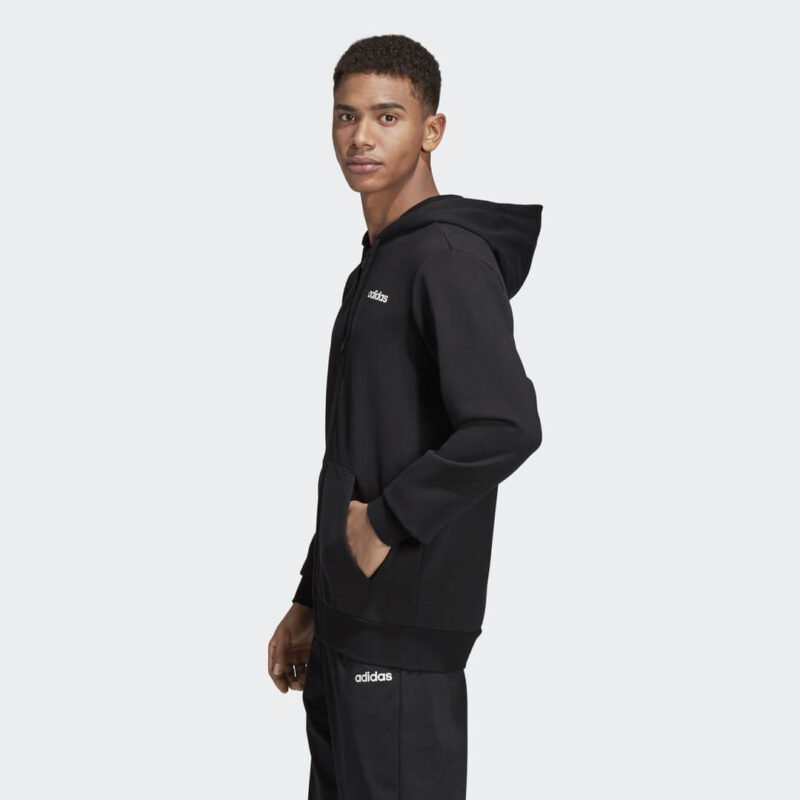 Adidas Džemperis Su Gobtuvu Vyrams Ess FT Hoodie DU0383 - Image 4