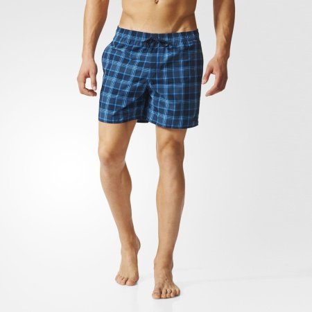 Adidas Šortai Maudymosi Swim Check Shorts AJ5558