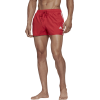 ADIDAS ŠORTAI MAUDYMOSI VYRAMS RAUDONI SWIM SHORTS 3-STRIPES CLX SH VSL FJ3368