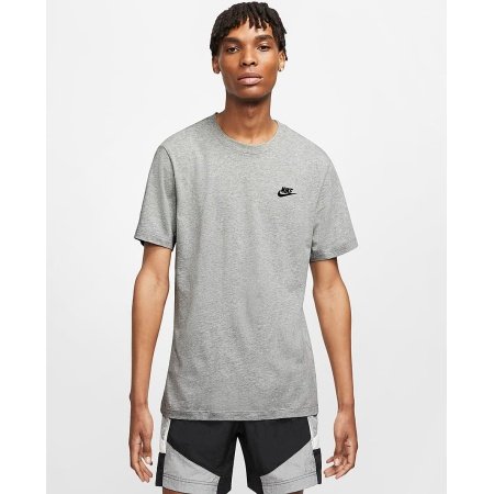 Nike Marškinėliai Vyrams Pilki Sportswear Club T-Shirts AR4997-064