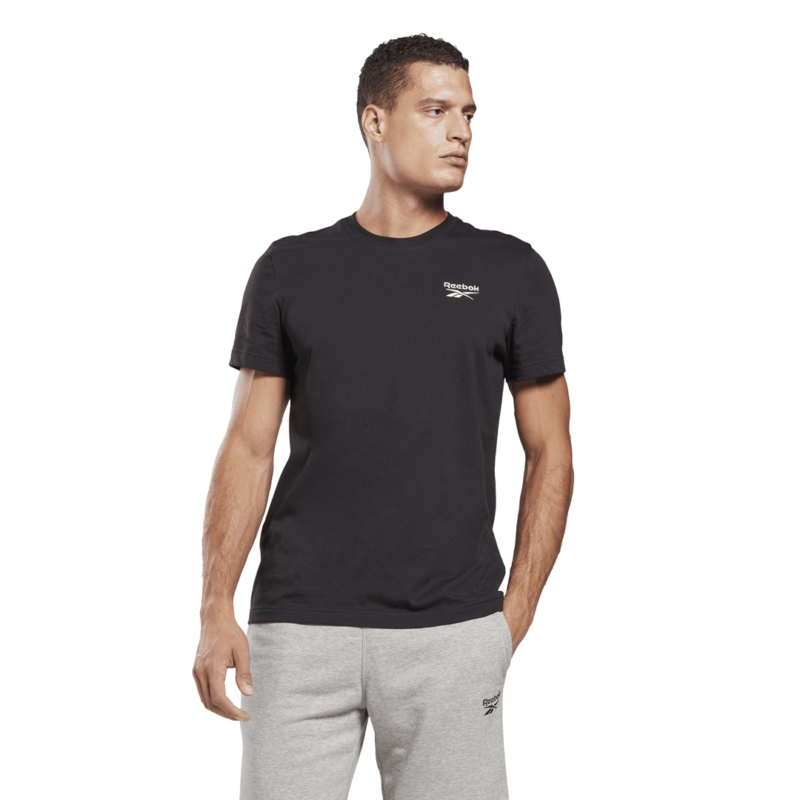 Reebok Marškinėliai Vyrams Juodi Medvilnė Classic T-Shirts GJ0639