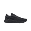 Vyriški juodi Reebok Nanoflex TR G58945 treniruočių batai su tinkline viršutine dalimi, amortizuojančiu vidpadžiu ir guminiu neslystančiu padu.