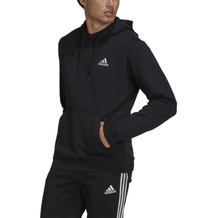 Adidas džemperis vyrams su gobtuvu Essentials Fleece M Feelcozy Hoodie GV5294 – juodas