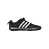 Adidas ClimaCool Boat Lace B26628 juodi vyriški batai su baltomis juostelėmis ir drenažo sistema pade – skirti vasarai ir vandens veikloms.