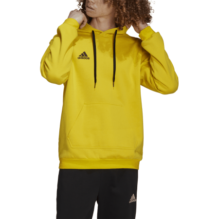 Adidas Džemperis su Gobtuvu Vyrams Geltonas ENT22 Hoody Feece HI2140
