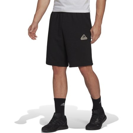 Adidas Šortai Vyrams Juodi Medvilniniai Essentials FeelComfy Shorts HE1815