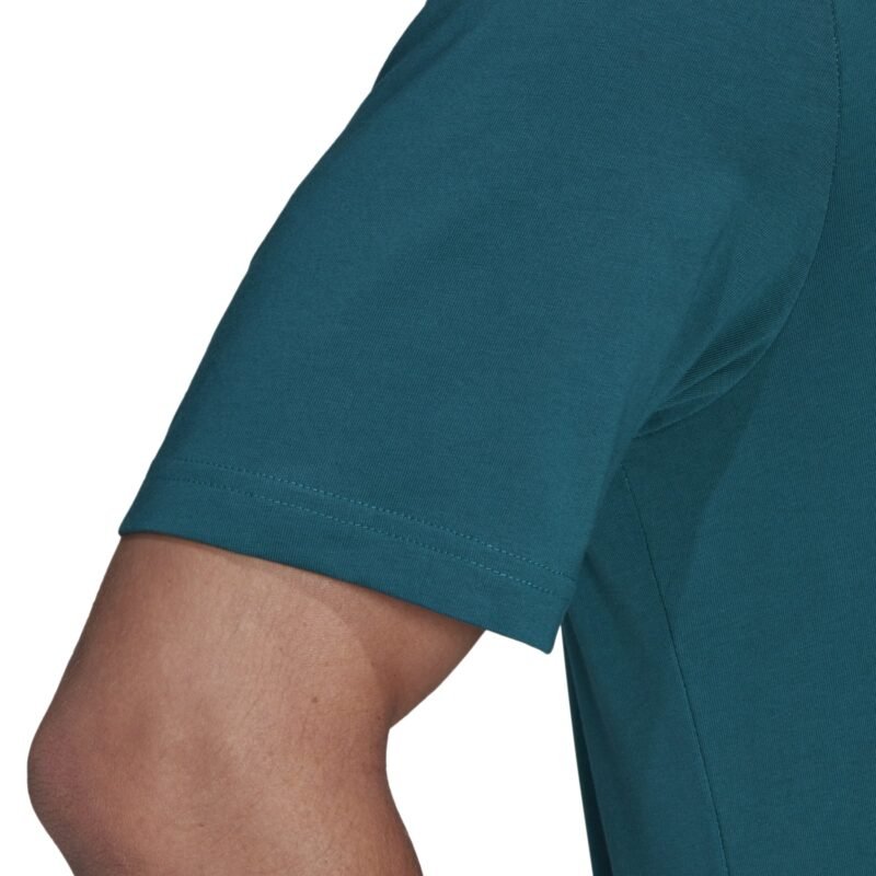 Adidas Marškinėliai Vyrams Žali Mevilniniai T-Shirts HE1844 - Image 5