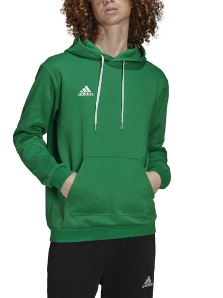 Adidas Džemperis Su Gobtuvu Vyrams Megztinis Bluzonas FL Hoodie HI2141 Žalias