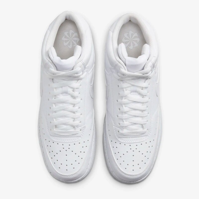 Nike Batai Laisvalaikio Vyrams Balti Court Vision Mid DN3577-100 - Image 5