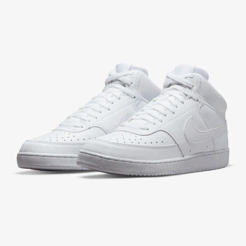 Nike Batai Laisvalaikio Vyrams Balti Court Vision Mid DN3577-100 - Image 3
