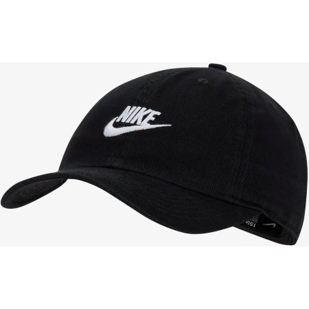 Nike Kepurė Su Snapeliu Klasikinė Juoda Medvilninė Vasarai Sportswear Nike Heritage86 Hat AJ3651-010