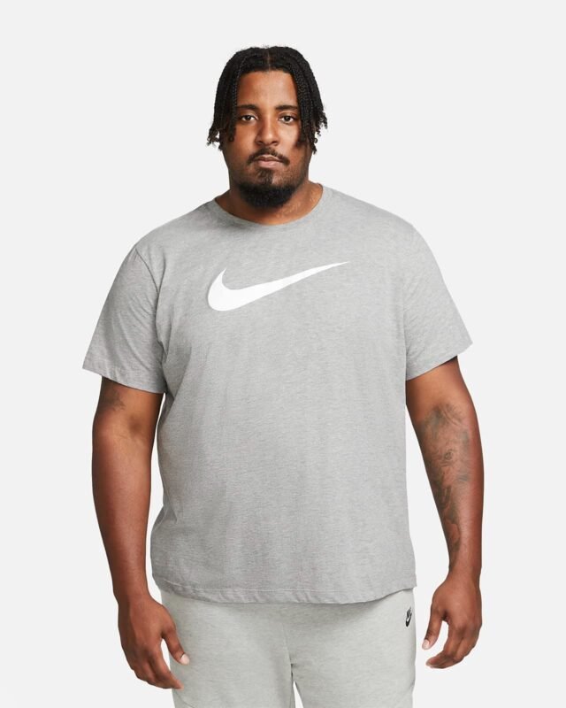 Nike Marškinėliai Vyrams Pilki Sportswear T-Shirts DC5094-063 - Image 3