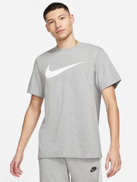 Nike Marškinėliai Vyrams Pilki N Sportswear Icon Swoosh T-Shirts DC5094-063