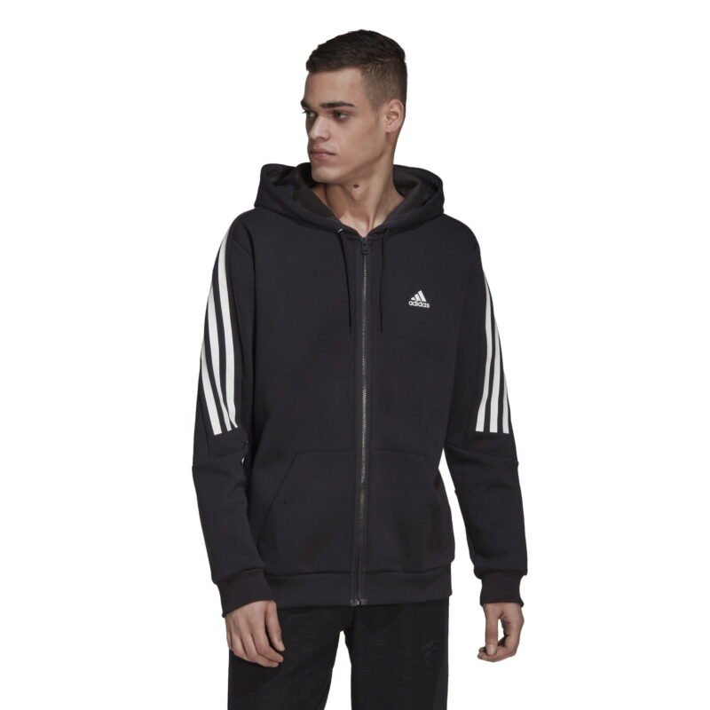 Adidas Džemperis Su Gobtuvu Vyrams M FI Hoodie HK4568 - Image 4