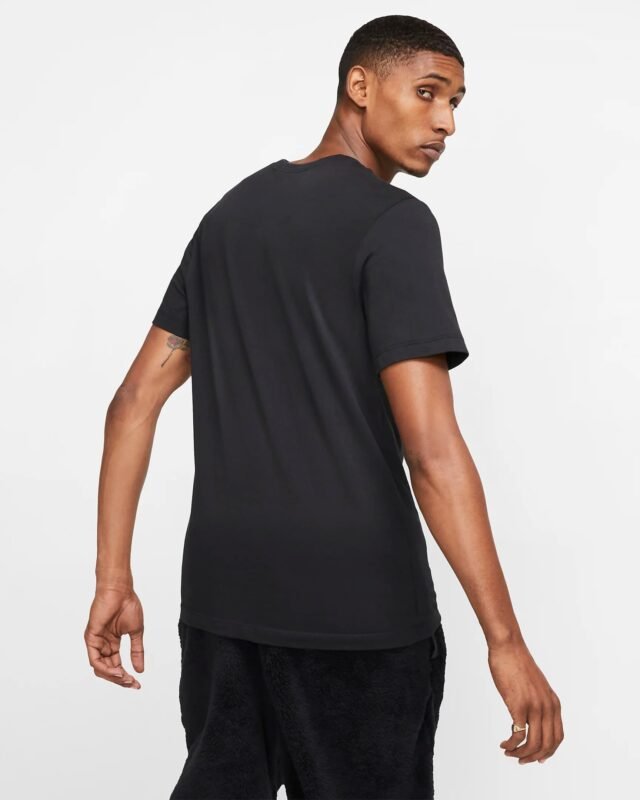 Nike Marškinėliai Vyrams Medvilniniai Juodi T-Shirts AR4997-013 - Image 5