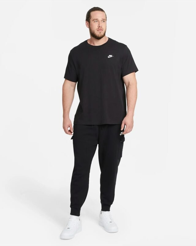 Nike Marškinėliai Vyrams Medvilniniai Juodi T-Shirts AR4997-013 - Image 3