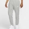 Nike Kelnės Vyrams Plonos Medvilninės Pilkos M NSW CLUB JOGGER JERSEY PANT BV2762-063