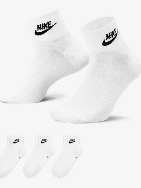 Nike Kojinės Unisex Sportswear Everyday Essential Crew Socks 3P DX5074-101