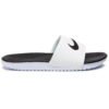 Nike Kawa šlepetės Slide GS 819352-100 baltos vaikams ir moterims