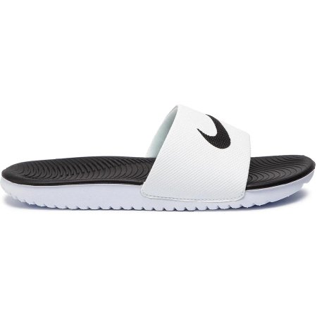 Nike Kawa šlepetės Slide GS 819352-100 baltos vaikams ir moterims