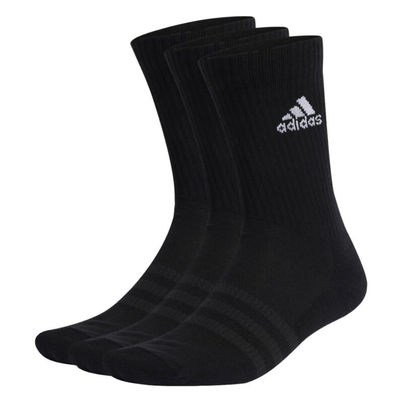Adidas Kojinės Ilgos Juodos Unisex C Crew Socks 3pp IC1310