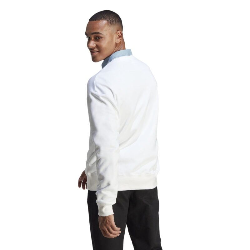 Adidas Džemperis Vyrams Baltas All Szn Sweatshirt FT IC9805 - Image 2