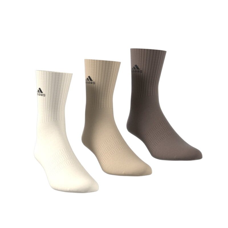 Adidas Kojinės Ilgos Rudos Unisex C Crew Socks 3pp IC1315 - Image 3