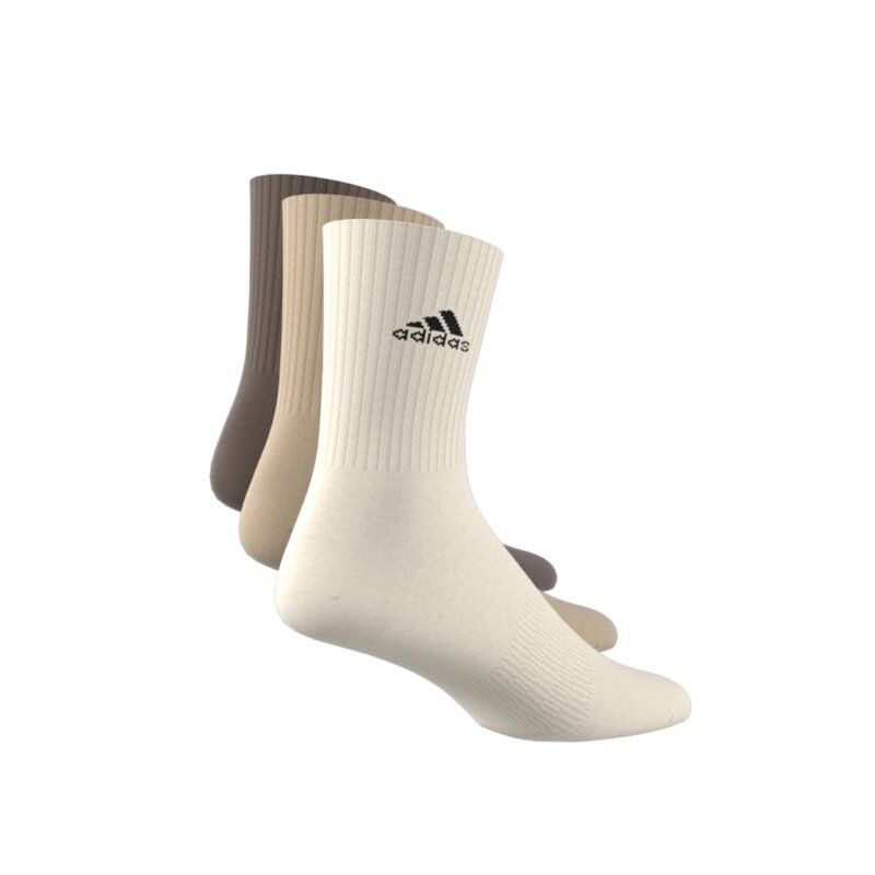 Adidas Kojinės Ilgos Rudos Unisex C Crew Socks 3pp IC1315 - Image 4