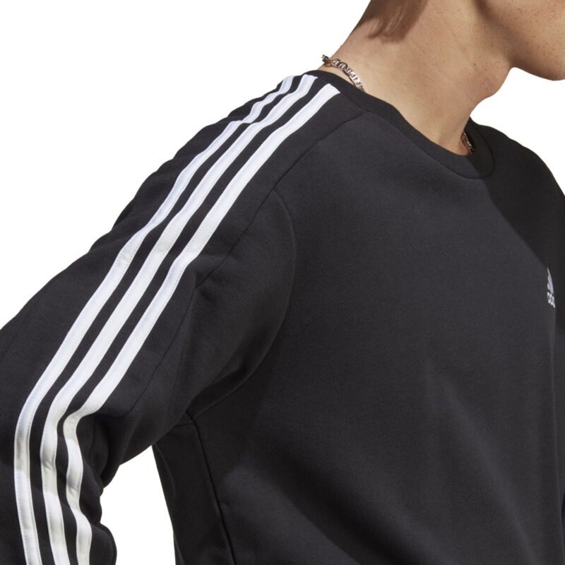 Adidas Džemperis Vyrams Juodas Ess 3s Sweatshirt FT IC9317 - Image 7