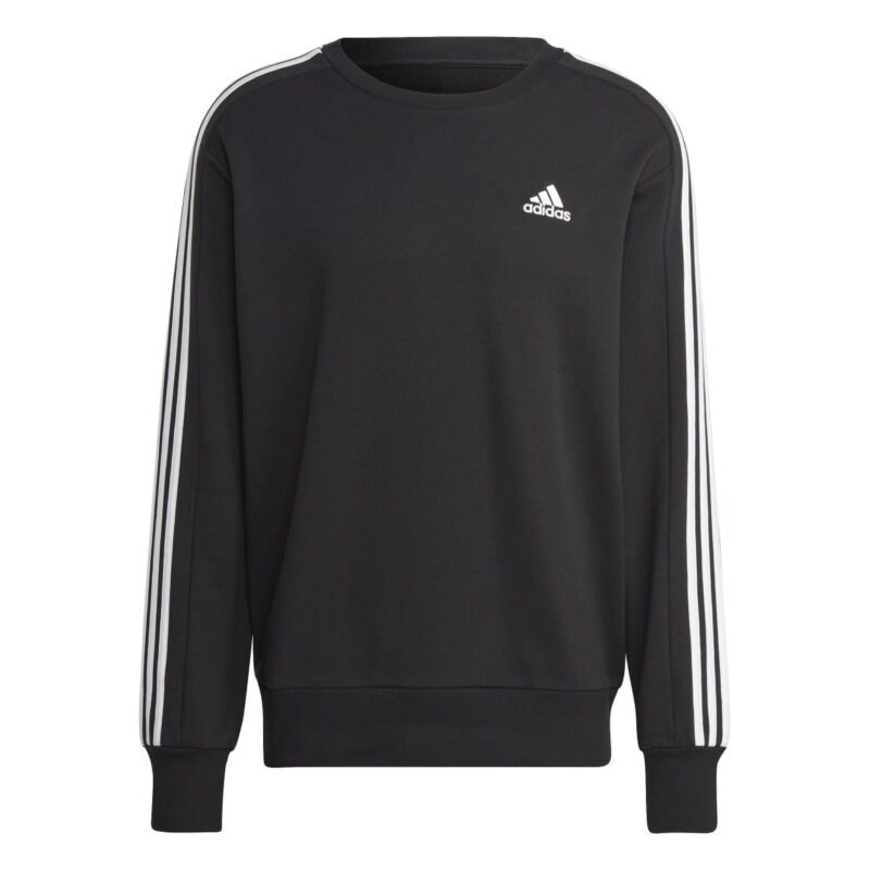 Adidas Džemperis Vyrams Juodas Ess 3s Sweatshirt FT IC9317 - Image 9