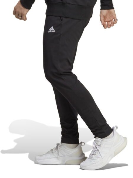 Adidas Kelnės Vyrams Plonos Juodos Sportinės Treninginės M SL Single Jersey TO Pants IC9409