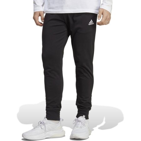Adidas Kelnės Vyrams Juodos Plonos Medvilninės M Slim Single Jersey TC Pants IC9417: Patogumas ir Stilingas Judesys Kiekvieną Dieną