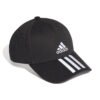 Adidas Kepurė Su Snapeliu Unisex Vyrams Moterims 3 Juostelės Juoda Baseball 3-Stripes Twill Cap FK0894