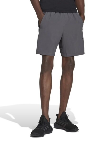Adidas Šortai Vyriški Pilki Sportiniai Train Essentials Woven Training Shorts IC6978