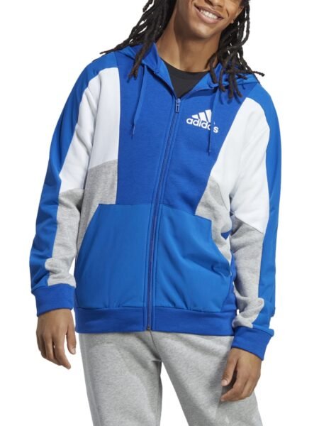 Adidas Vyriškas Džemperis Su Gobtuvu Essentials Colorblock Full-Zip Hoodie HY5934